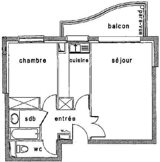 Location Appartement Creteil (94000) 48&nbsp;m² 1.060&nbsp;&euro;