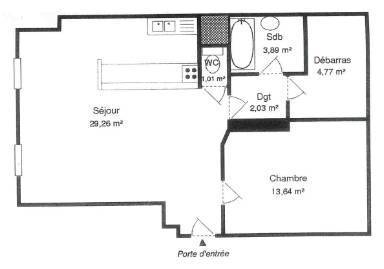 Location Appartement Nancy 54&nbsp;m² 490&nbsp;&euro;