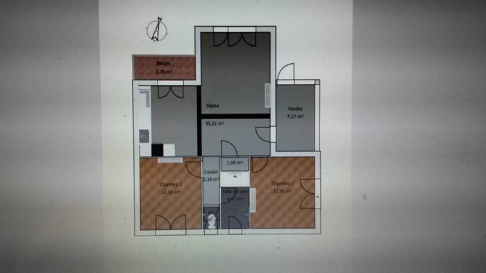 Location Appartement Blagnac 77&nbsp;m² 350&nbsp;&euro;