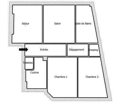Appartement 399.000&nbsp;&euro; 62&nbsp;m² La Garenne-Colombes (92250)