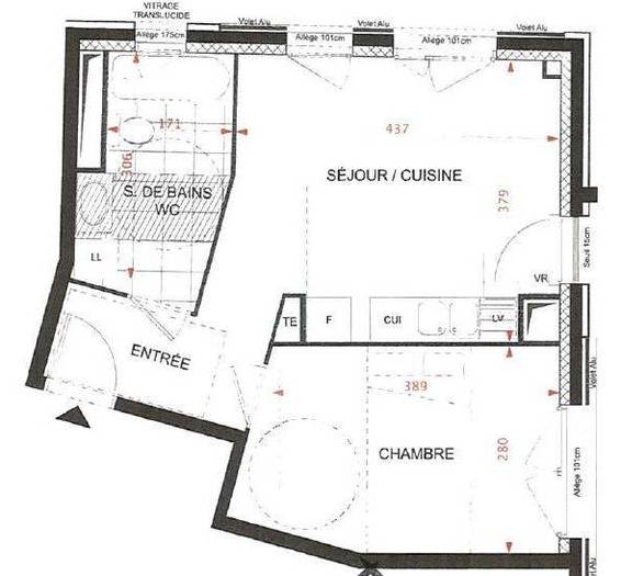 Location Appartement Cachan (94230) 37&nbsp;m² 891&nbsp;&euro;