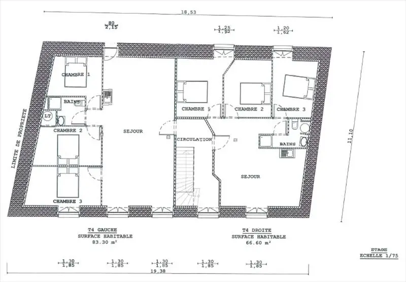 Vente maison 21 pièces 498 m2