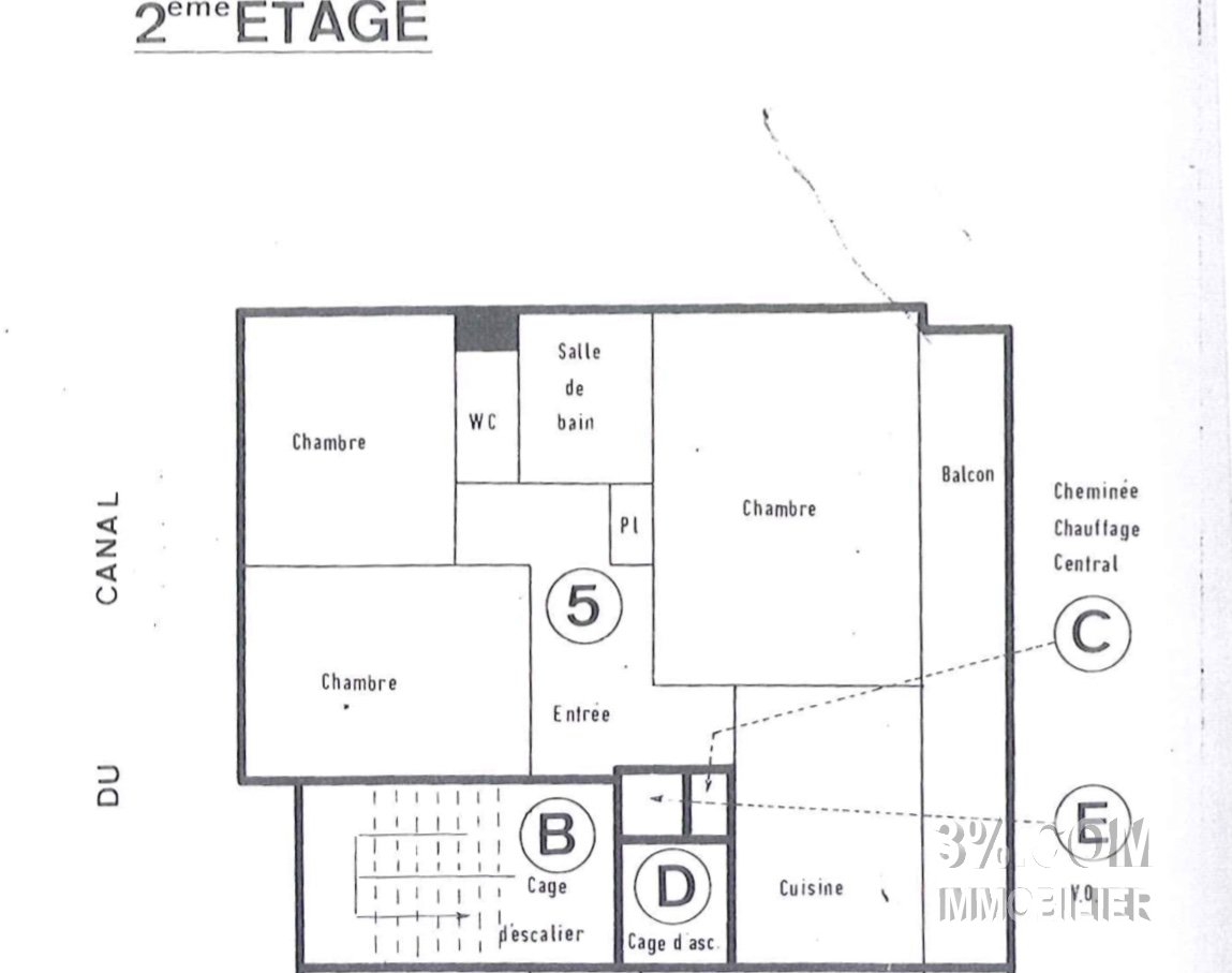 Vente appartement 3 pièces 65,66 m2