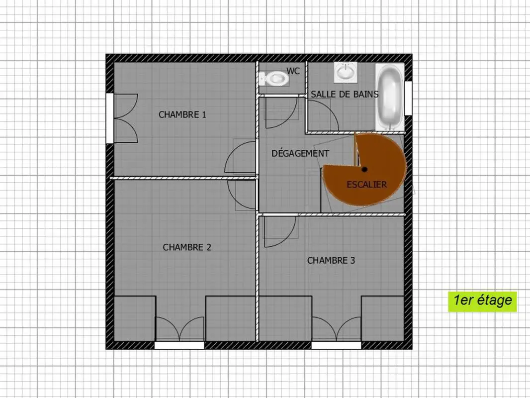 Vente maison 4 pièces 96 m2