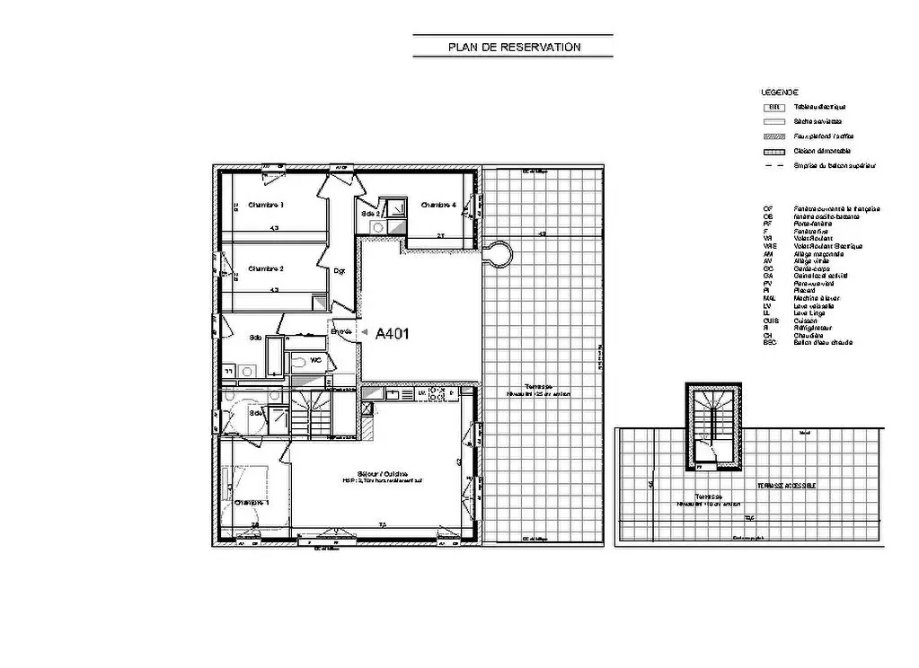 Vente appartement 5 pièces 116,6 m2