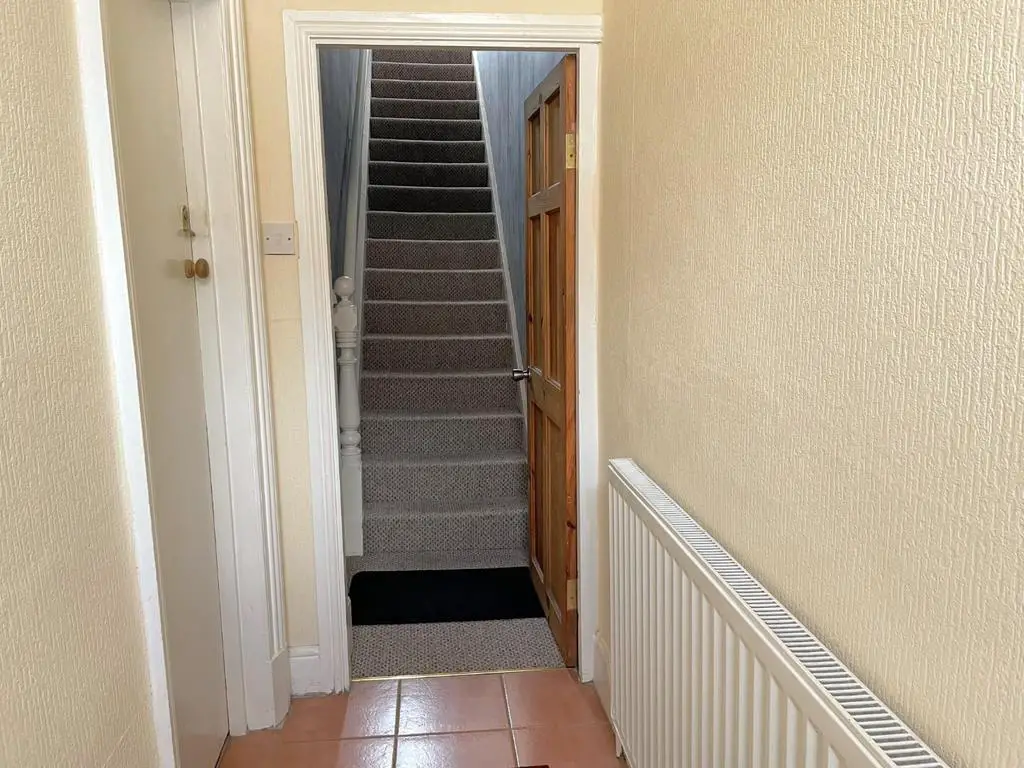 Stairs to first floor flat