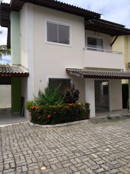 Casa de Condomínio com 3 Quartos para Alugar por R$ 1.700/Mês Rua José Ribeiro da Silva - Ipitanga, Lauro de Freitas - BA