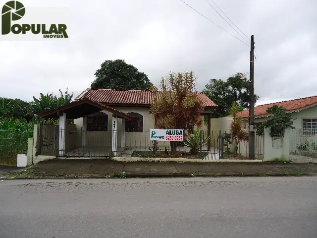 Casa com 3 Quartos para Alugar, 75 m² por R$ 1.150/Mês Rua João Hónorato da Silveira, 147 - Forquilhas, São José - SC