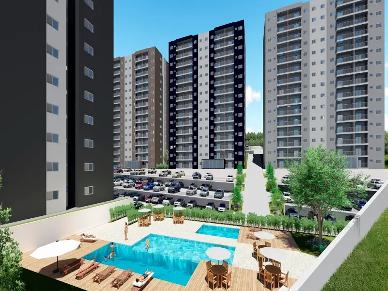 Apartamento com 2 Quartos à Venda, 57 m² por R$ 199.900 Avenida Waldemar G. Marino, 155 - Regiao Central, Caieiras - SP