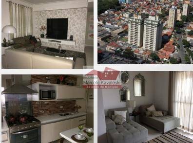 Apartamento com 3 Quartos para Alugar, 100 m² por R$ 2.500/Mês Rua Rosa Rosalém Daré - Vila Angelina, São Bernardo do Campo - SP