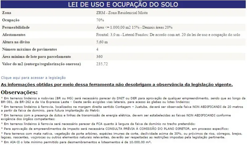 Lote/Terreno à Venda, 360 m² por R$ 150.000 Novo Horizonte, Betim - MG
