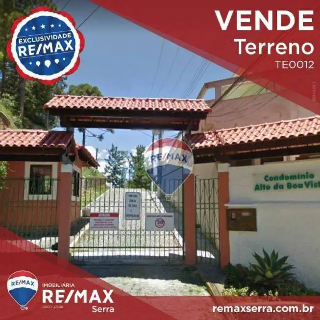 Lote/Terreno à Venda, 491 m² por R$ 178.000 Avenida Delfim Moreira, 650 - Tijuca, Teresópolis - RJ