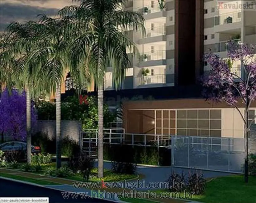 Apartamento com 1 Quarto à Venda, 52 m² por R$ 515.000 Brooklin, São Paulo - SP