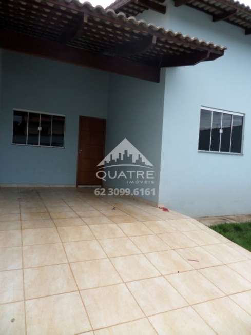 Casa com 3 Quartos para Alugar, 103 m² por R$ 850/Mês Rua Elza Zago - Residencial Alphaville, Anápolis - GO