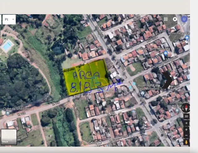 Lote/Terreno à Venda, 432 m² por R$ 60.000 Avenida da Luz - Jardim Tropical, Aparecida de Goiânia - GO