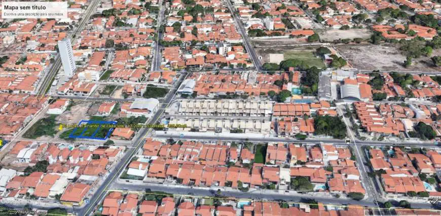 Lote/Terreno à Venda, 435 m² por R$ 280.000 Rua Júnior Rocha - Parque Manibura, Fortaleza - CE
