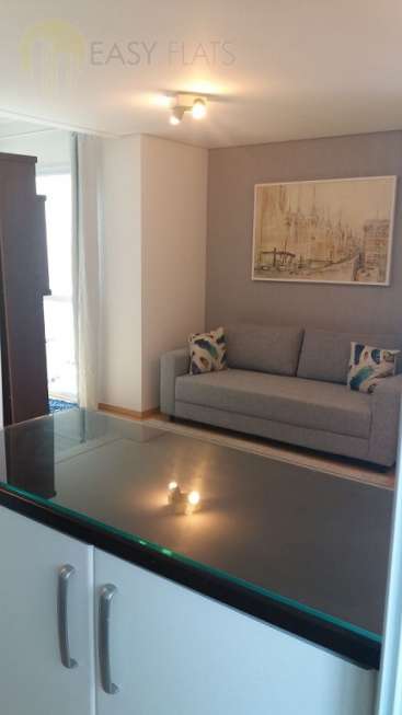 Apartamento com 1 Quarto para Alugar, 60 m² por R$ 3.100/Mês Rua Marechal Bitencourt, 646 - Ibirapuera, São Paulo - SP