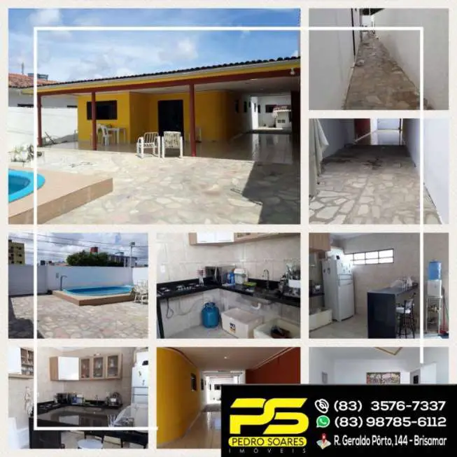 Casa com 3 Quartos à Venda, 384 m² por R$ 390.000 Jardim Cidade Universitária, João Pessoa - PB
