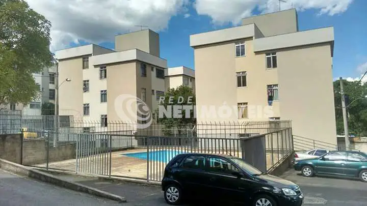 Apartamento com 2 Quartos à Venda, 47 m² por R$ 105.000 Vila das Flores, Betim - MG