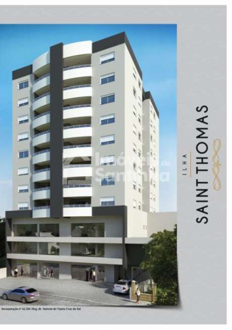 Apartamento com 2 Quartos à Venda, 124 m² por R$ 417.879 Rua Thomaz Flores, 63 - Centro, Santa Cruz do Sul - RS