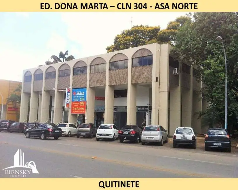 Kitnet com 1 Quarto para Alugar, 38 m² por R$ 1.100/Mês SCLN - Asa Norte, Brasília - DF