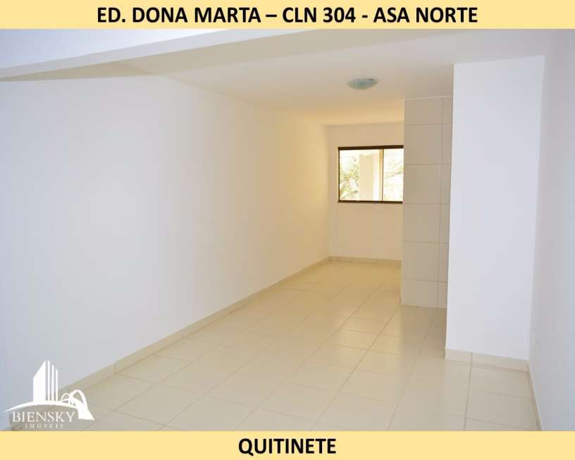 Kitnet com 1 Quarto para Alugar, 38 m² por R$ 1.100/Mês SCLN - Asa Norte, Brasília - DF