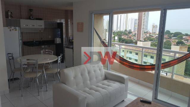 Flat com 1 Quarto para Alugar, 42 m² por R$ 1.600/Mês Rua Jatuarana, 23 - Ponta Negra, Natal - RN