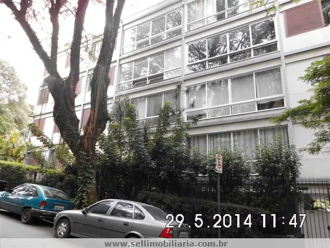 Apartamento com 3 Quartos para Alugar, 182 m² por R$ 5.100/Mês Rua Gustavo Teixeira - Pacaembu, São Paulo - SP