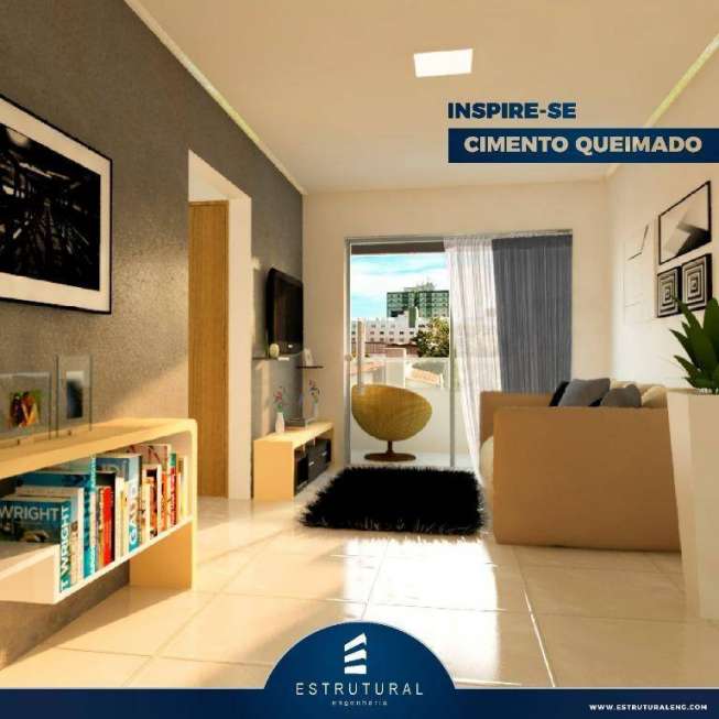 Apartamento com 1 Quarto à Venda, 53 m² por R$ 209.000 Bancários, João Pessoa - PB