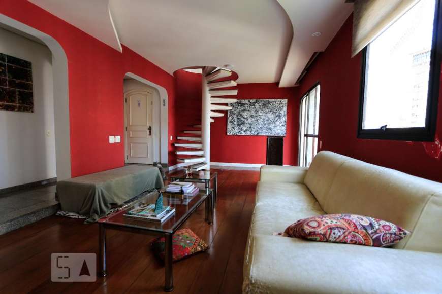 Apartamento com 4 Quartos para Alugar, 263 m² por R$ 4.800/Mês Avenida Morumbi, 194 - Real Parque, São Paulo - SP