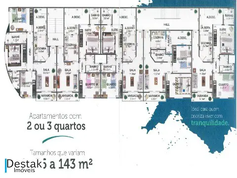 Apartamento com 2 Quartos à Venda, 62 m² por R$ 225.000 Planalto do Sol, Pinheiral - RJ