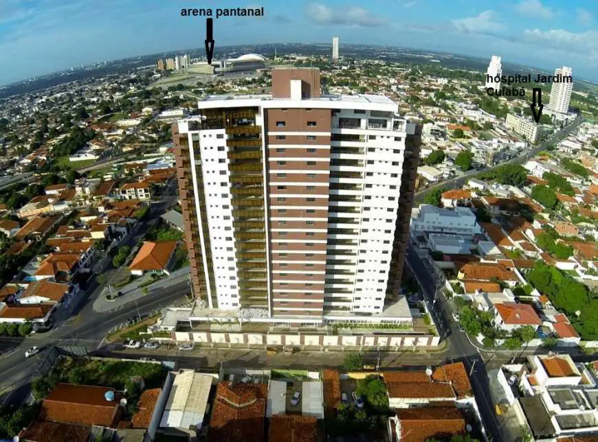 Apartamento com 4 Quartos à Venda, 213 m² por R$ 773.990 Avenida das Flores - Jardim Cuiabá, Cuiabá - MT