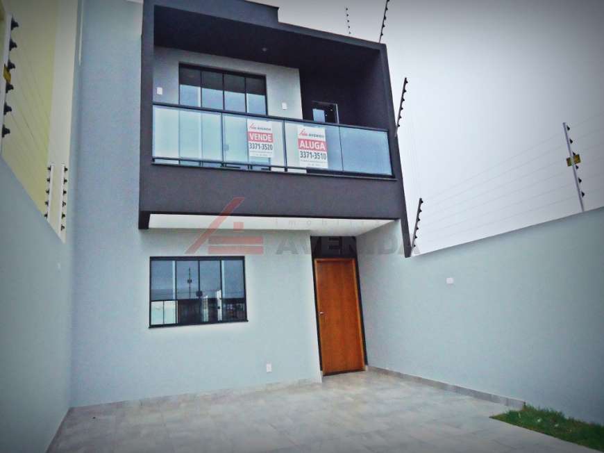 Casa com 3 Quartos para Alugar, 102 m² por R$ 1.250/Mês Rua Paulo Jungers, 399 - Loteamento Chamonix, Londrina - PR