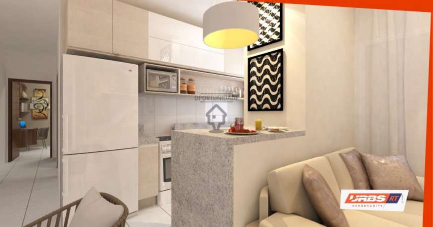Apartamento com 2 Quartos à Venda, 43 m² por R$ 119.900 Rua L-11 - Jardim Helvecia Complemento, Aparecida de Goiânia - GO