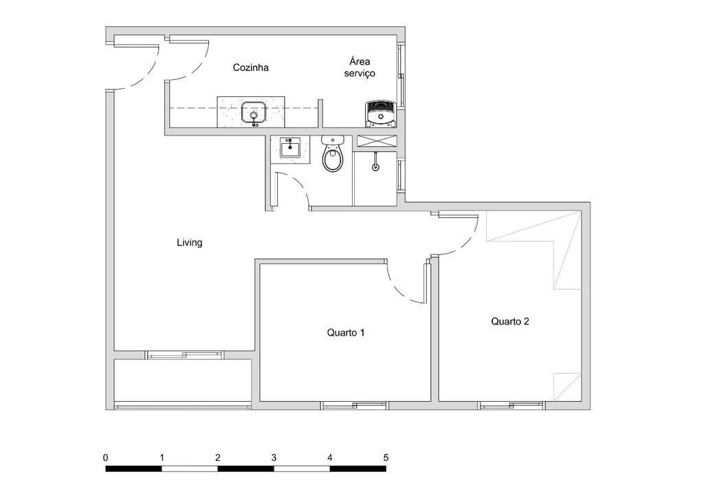 Apartamento · 55m² · 2 Quartos · 1 Vaga---