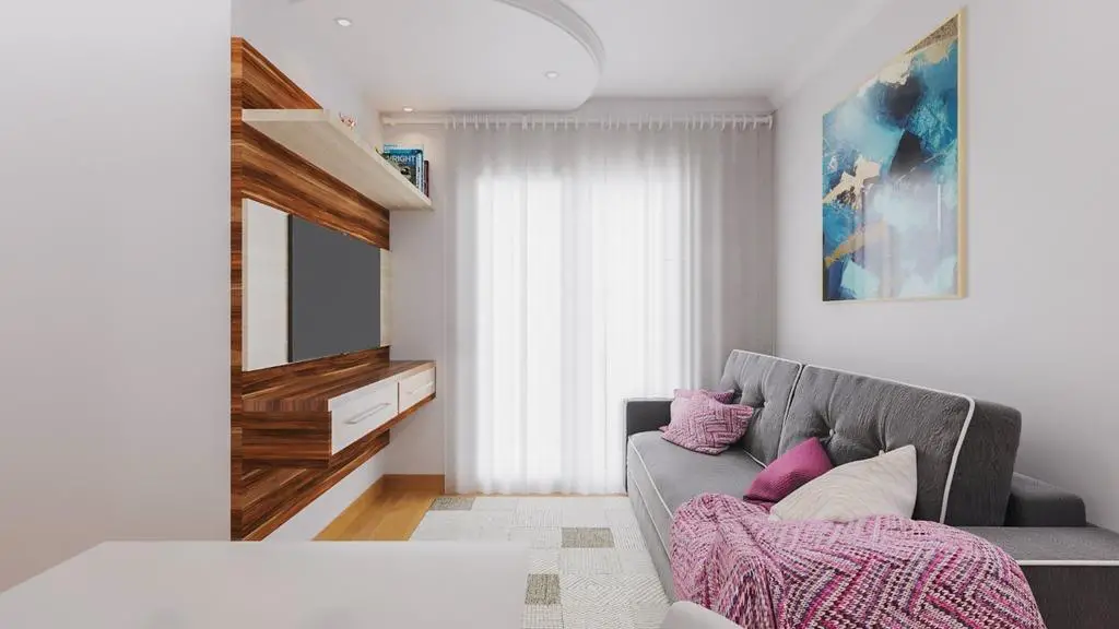 Apartamento modernizado no Jabaquara. Imóvel de 55m², com 2 quartos, 1 banheiro ---