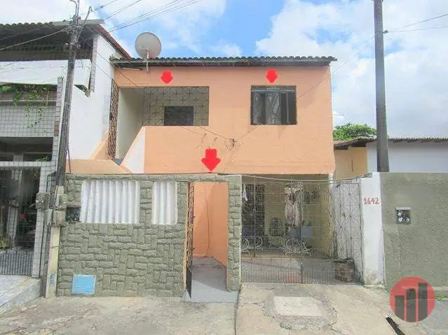 Casa com 1 Quarto para Alugar, 30 m² por R$ 550/Mês Rua Minas Gerais, 1642 - Jóquei Clube, Fortaleza - CE