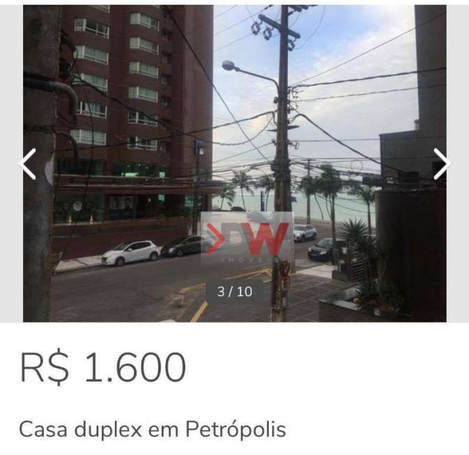 Casa com 3 Quartos para Alugar, 120 m² por R$ 1.350/Mês Rua Major Afonso Magalhães, 23 - Areia Preta, Natal - RN