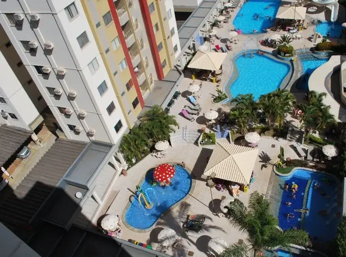 Apartamento com 3 Quartos para Alugar, 80 m² por R$ 280/Dia Avenida Coronel Cirilo Lopes de Morais, 1 - Turista, Caldas Novas - GO