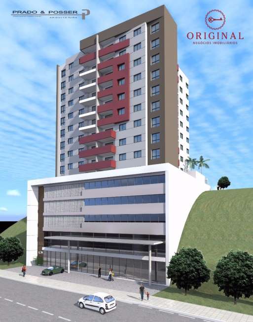 Apartamento com 3 Quartos à Venda, 108 m² por R$ 460.000 Rua Alexandre de Antoni - Universitário, Caxias do Sul - RS