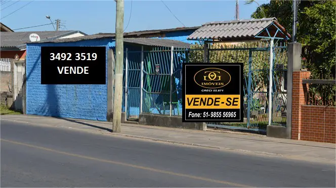 Casa com 2 Quartos à Venda, 80 m² por R$ 265.000 Avenida Plácido Mottin - Cecilia, Viamão - RS