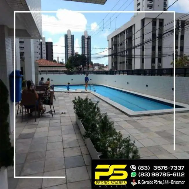 Apartamento com 3 Quartos para Alugar, 80 m² por R$ 2.000/Mês Tambauzinho, João Pessoa - PB