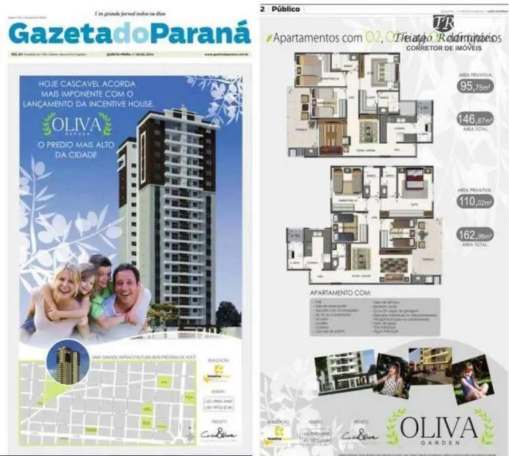 Apartamento com 4 Quartos à Venda, 108 m² por R$ 485.000 Coqueiral, Cascavel - PR