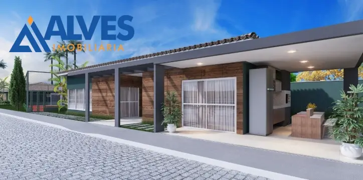 Casa de Condomínio com 2 Quartos à Venda, 55 m² por R$ 122.000 Caminho Dez - Tomba, Feira de Santana - BA