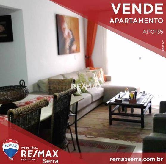 Apartamento com 3 Quartos à Venda, 85 m² por R$ 490.000 Rua Coronel Borges, 1 - Artistas, Teresópolis - RJ