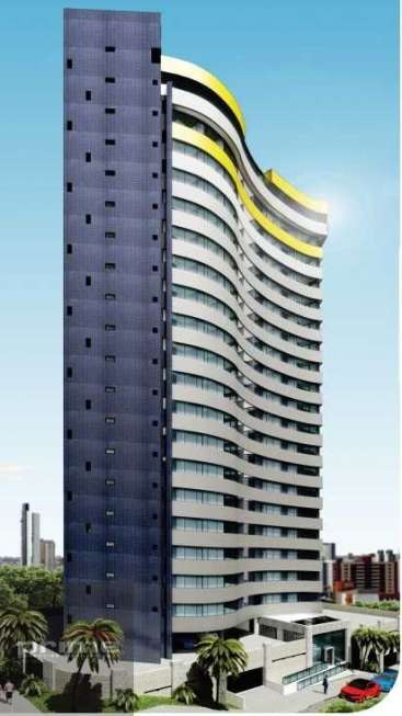 Apartamento com 1 Quarto à Venda, 27 m² por R$ 177.634 Rua Capitão Antônio Mendes de Souza Neto - Miramar, João Pessoa - PB