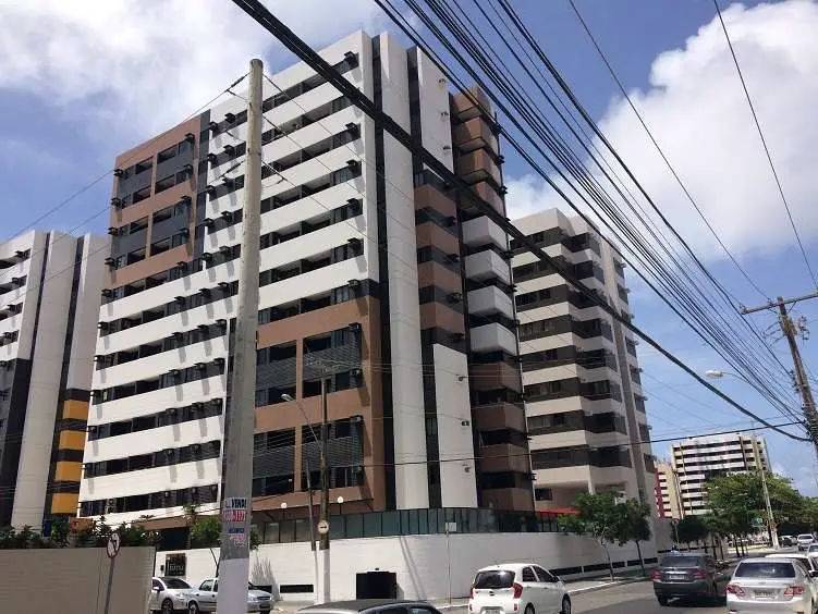 Apartamento com 3 Quartos para Alugar, 75 m² por R$ 1.350/Mês Rua Bancário José Farias de Almeida, 161 - Jatiúca, Maceió - AL