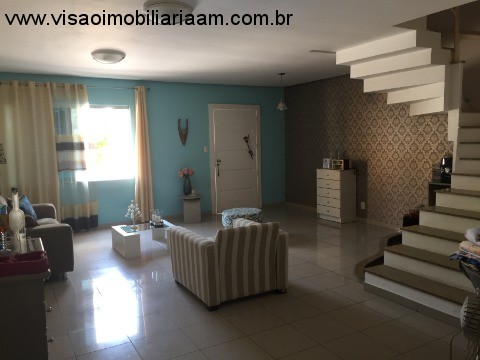 Casa de Condomínio com 3 Quartos à Venda, 240 m² por R$ 550.000 Flores, Manaus - AM
