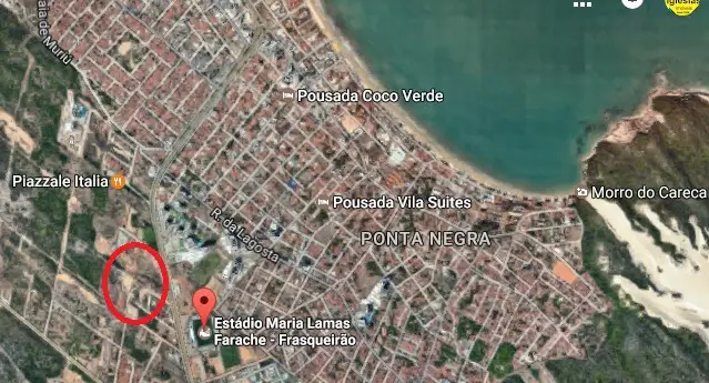 Lote/Terreno à Venda, 3048 m² por R$ 1.200.000 Ponta Negra, Natal - RN