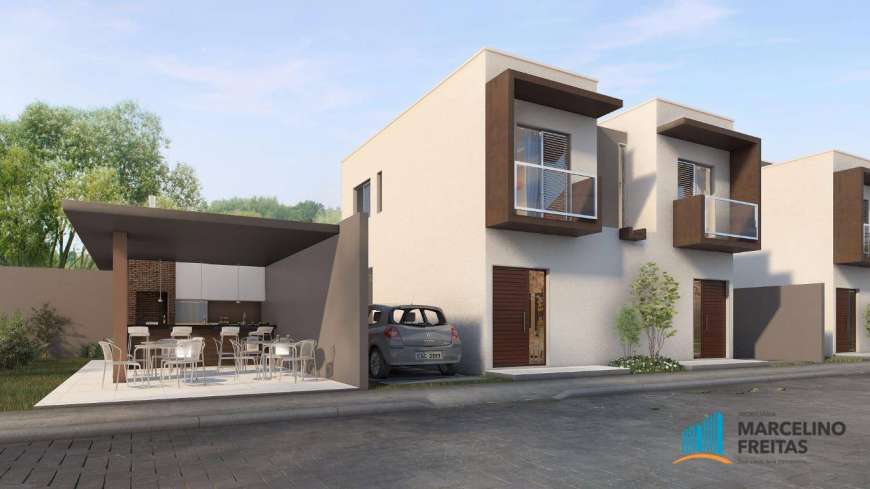 Casa de Condomínio com 2 Quartos à Venda, 65 m² por R$ 150.000 Estrada Barra Nova - Icarai, Caucaia - CE